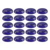 20pcs Oval Flatback Cabochon Lapis Lazuli Exquisite Ring Necklace DIY Stone Bead for Jewelry Making