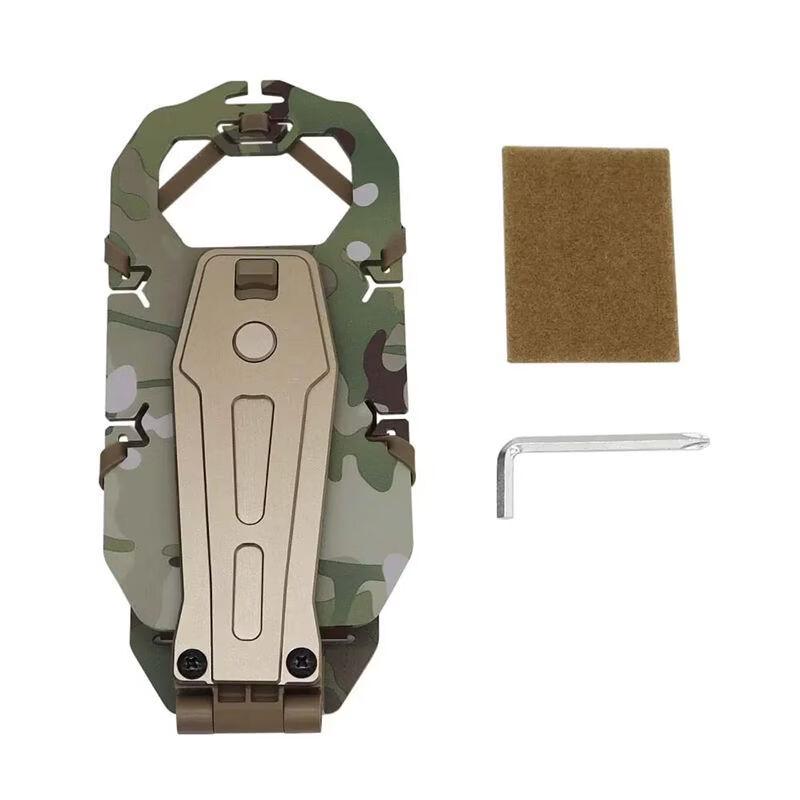 Tactical Chest Mount Phone Holder with Navigation Board