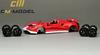 CM MODEL Scale McLaren Elva Finished Product 1/64 Red/White CM64-Elva-03