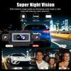 4-Channel 360° Dash Cam for Cars – WiFi APP, 1080P, 4 Camera Lenses, Rear View, Video DVR