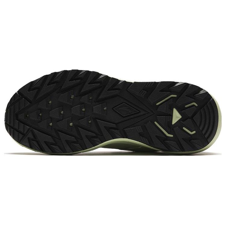 Anta Tanshan Comfortable Shock Absorbing Durable Low Top Running Shoes Men Sneaker Green Black 912345586-3