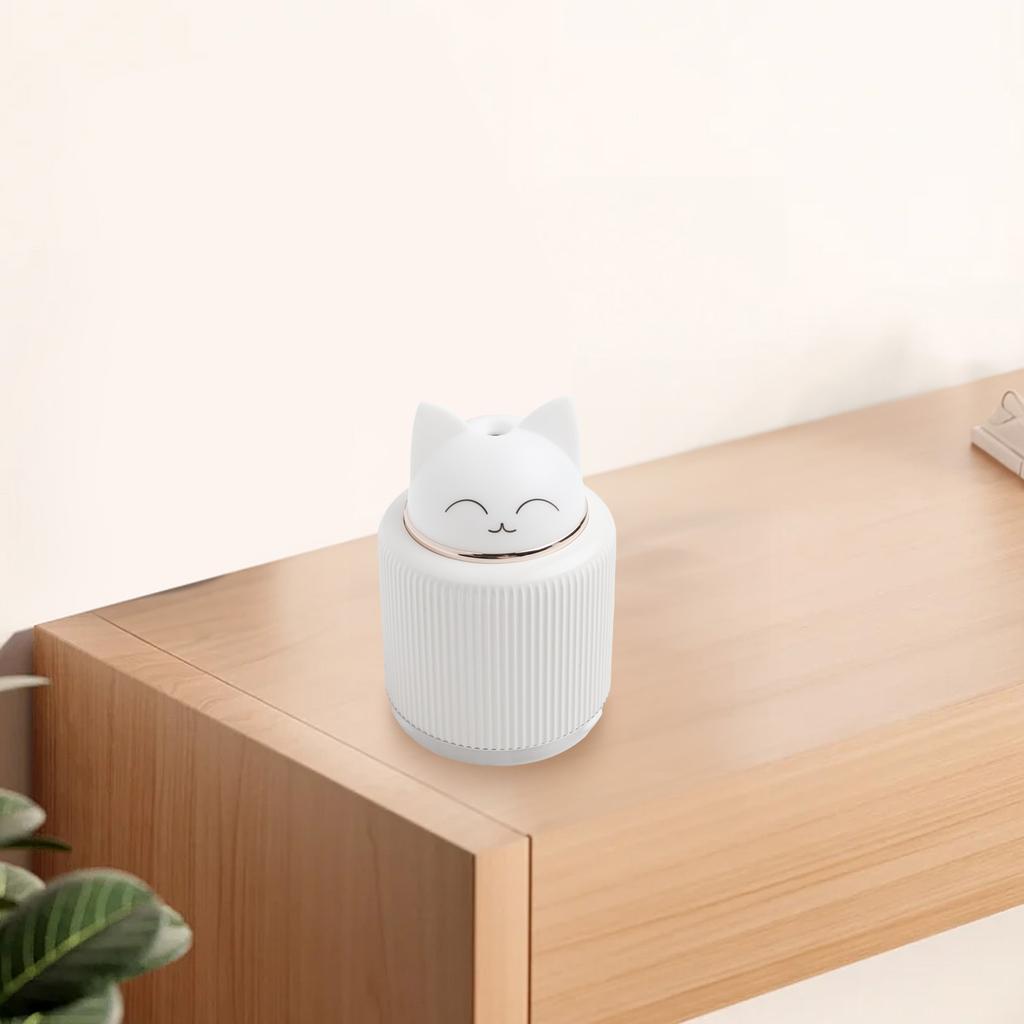 Mini Humidifier Humidifier USB 2 LED Colors Car Office Humidifier Cute Cat Shape Desktop Humidifier Perfume Brand New