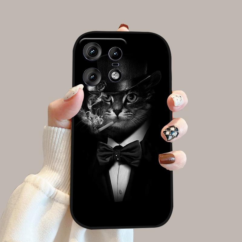 Cartoon Luxury Coque For Motorola Edge50 Pro Case Edge 50s Pro Silicone Soft Phone Cover For Moto Edge 50 Fusion 5G Protector