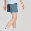 Skechers Comfortable Moisture-Wicking Quick-Dry Sports Casual Shorts Women Shorts Navy-Blue Gray P225W218-027C