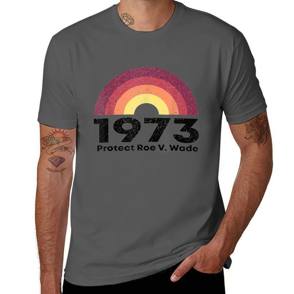 Protect Roe Vs Wade Pro Choice 1973 TShirt Regular Fit Plain Tee Shirt