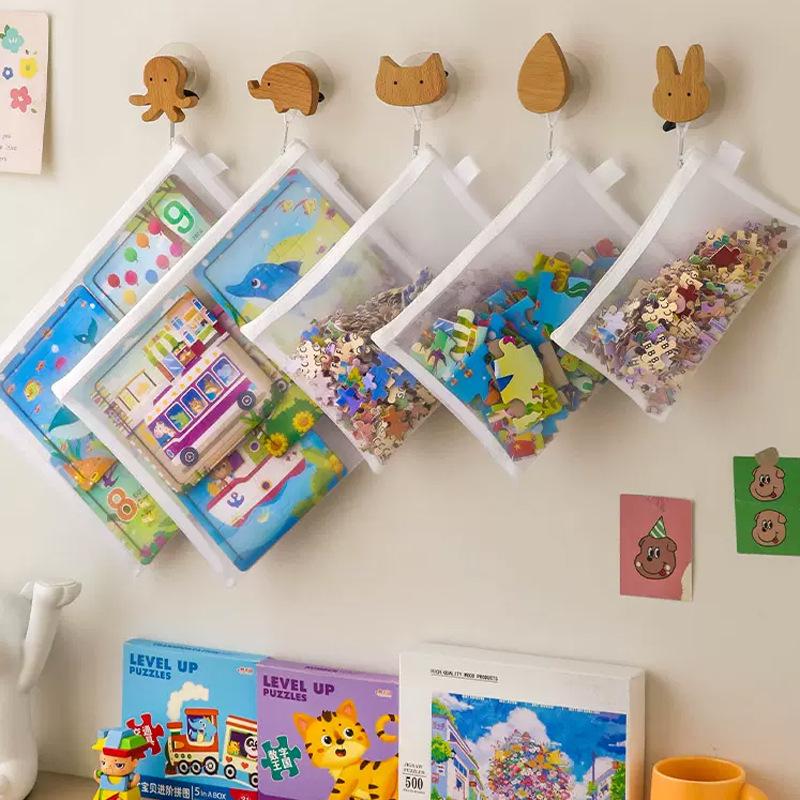 Transparent Lego Organizer Bag for Kids' Building Blocks