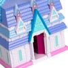 Official Disney Store Frozen Castle Micro Playset with Elsa, Anna, and Olaf Microfigures, Portable Travel Toy Playset with Handle, and Surprise Reveal