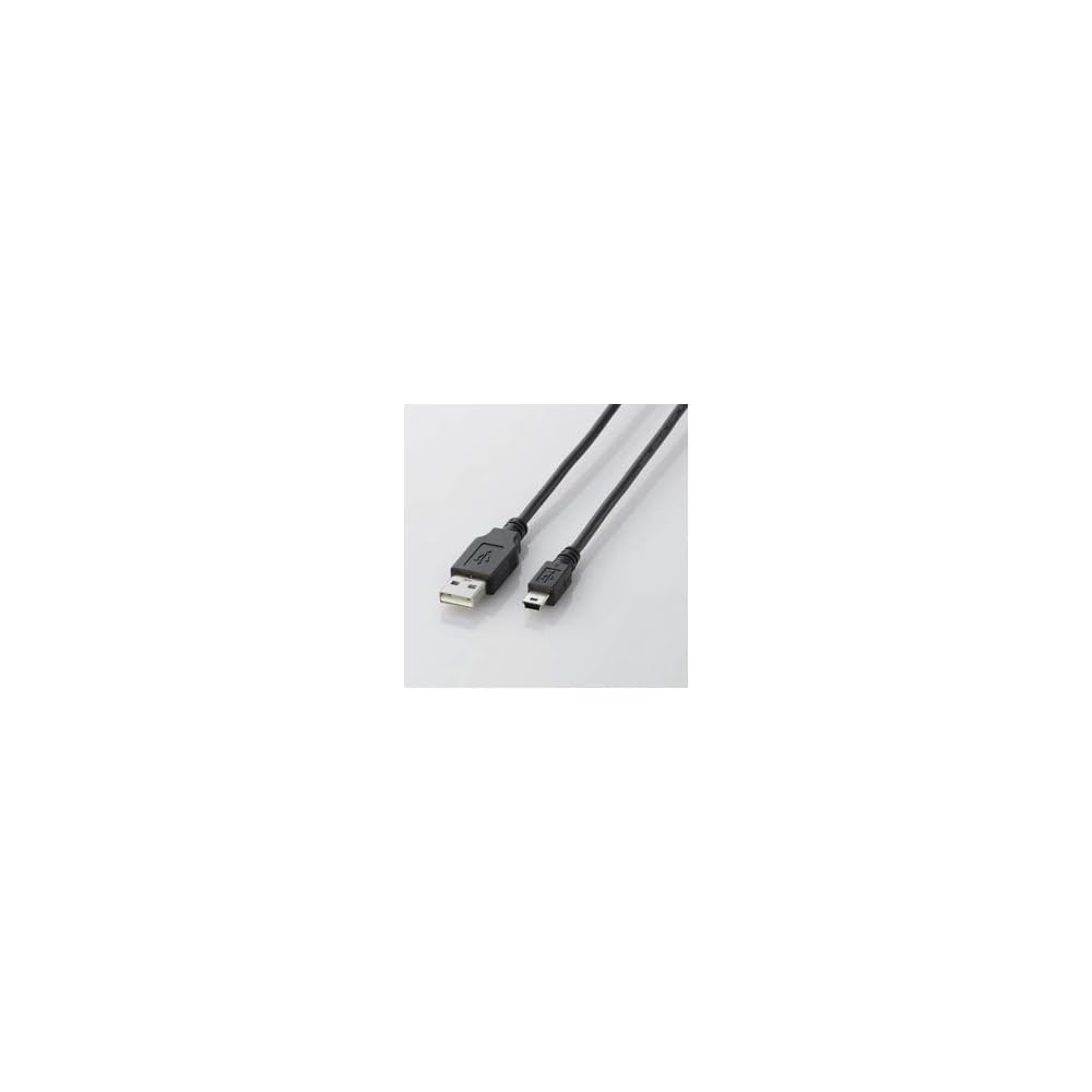 [Набор из 10 шт.] USB 2.0 кабель ELECOM (тип мини-Б) U2C-M30BK