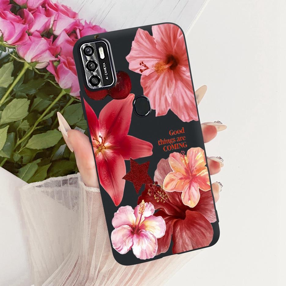 For ZTE Blade A7s 2020 Case A7020 Cute Lion Fashion Painted Cover Soft TPU Matte Phone Case For ZTE Blade A7s 2020 BladeA7s Bags