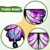 Kids Butterfly Wings Costume Cosplay Accessories for Halloween Role Play