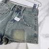 American Summer New Style Pocket Decorated Personalized Denim Shorts Hot Pants for Women Cool Trendy