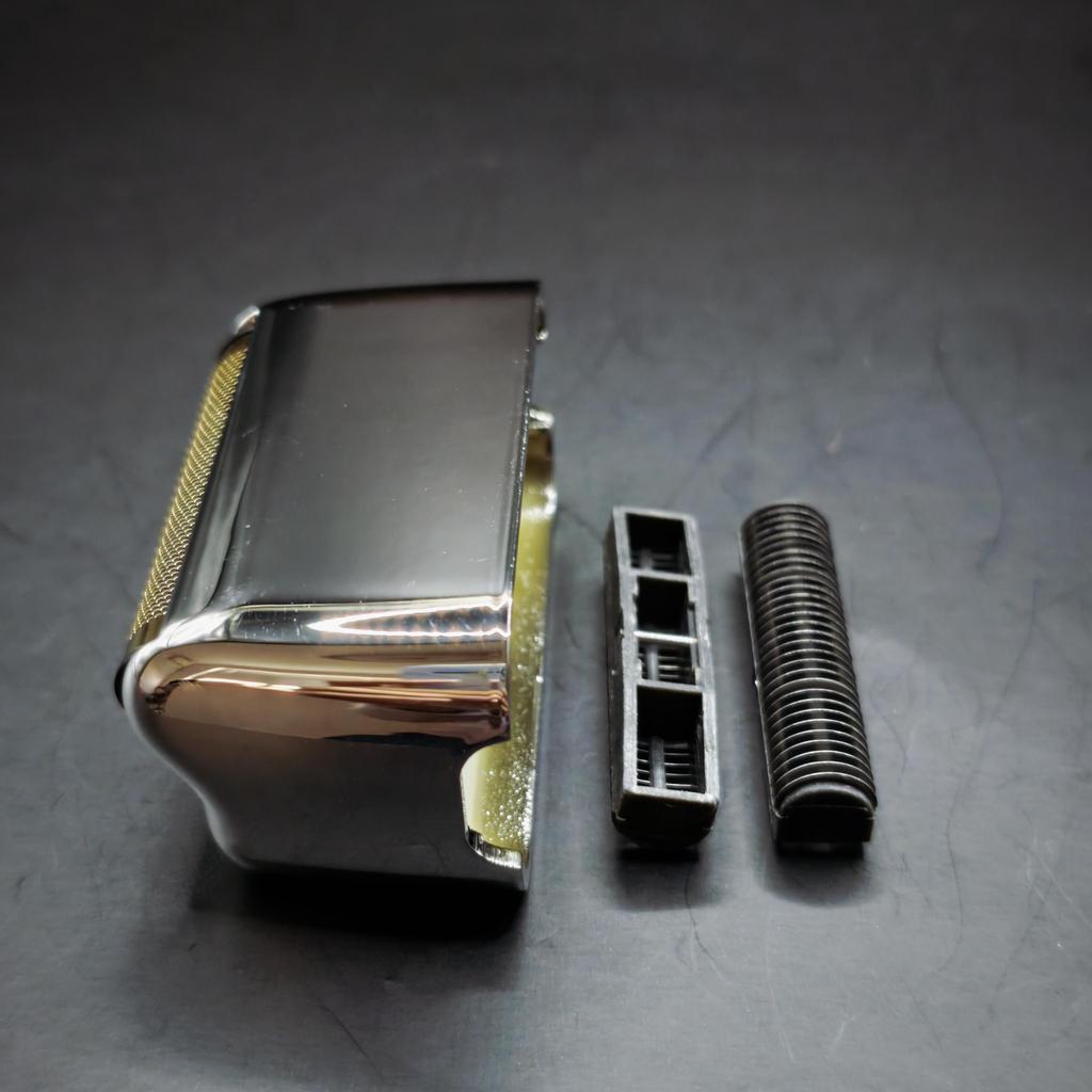 1X Außenfolie + 2X Klingen Prewave Ersatz für Babyliss Pro FoilFX02 #FXRF2G FXFS2G FXRF2 Rasierer Silberne Teile