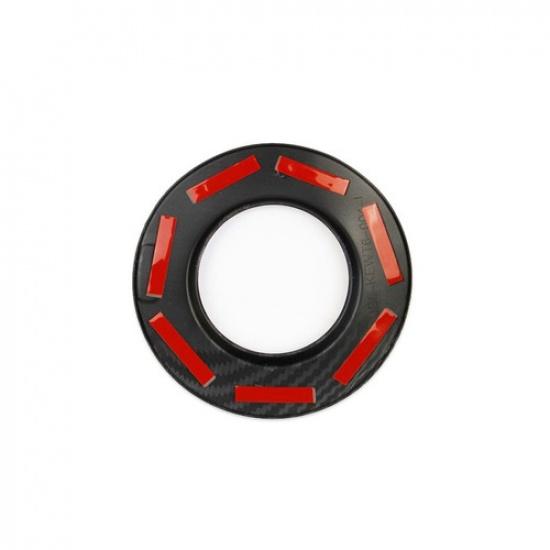 Carbon Fiber Style Interior Steering Wheel Trim Cover For Chevrolet Corvette C6