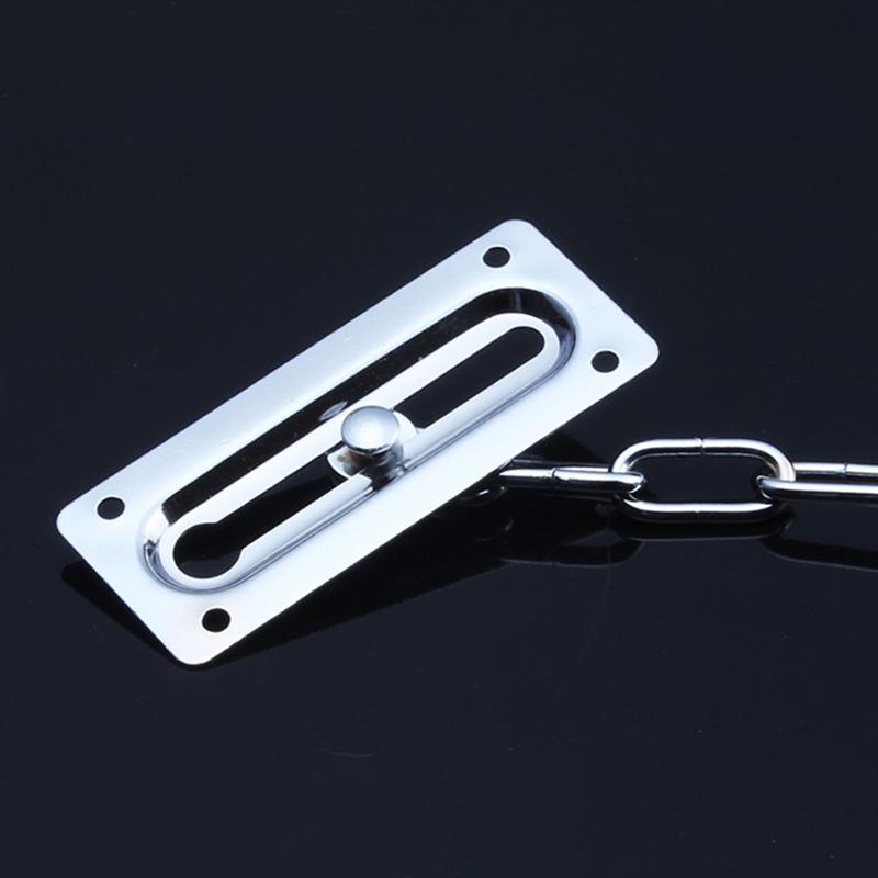 Stainless Steel Anti-Theft Door Chain Lock Hotel High Security Chain Restrictor