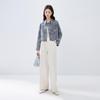 Qiu Shui Yi Ren Women's New Chinese Style Denim Jacket