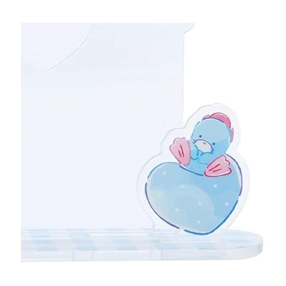 Sanrio Tuxedo Sam Cheki Stand (Enjoy Idol) 950343 Acrylic Resin Cheki/Trading Card Stand