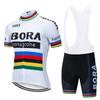 Cross-border Short-sleeve Bib Suit Bicycle Top Men Breathable