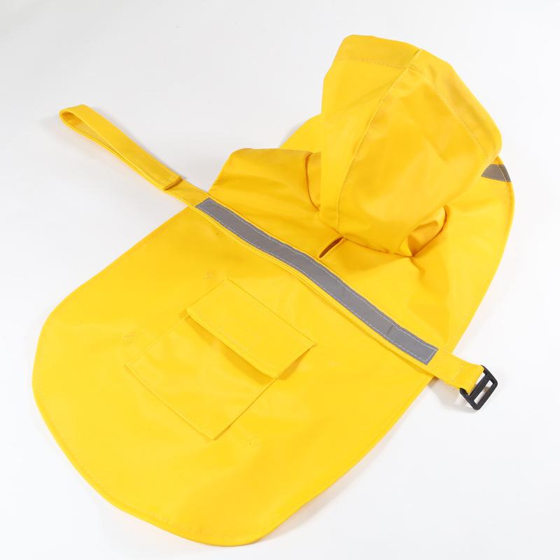 New XXL Reflective Waterproof Dog Raincoat Big Dogs Labrador Golden Hair Husky Satsuma Sustainable Modern All Seasons Pet