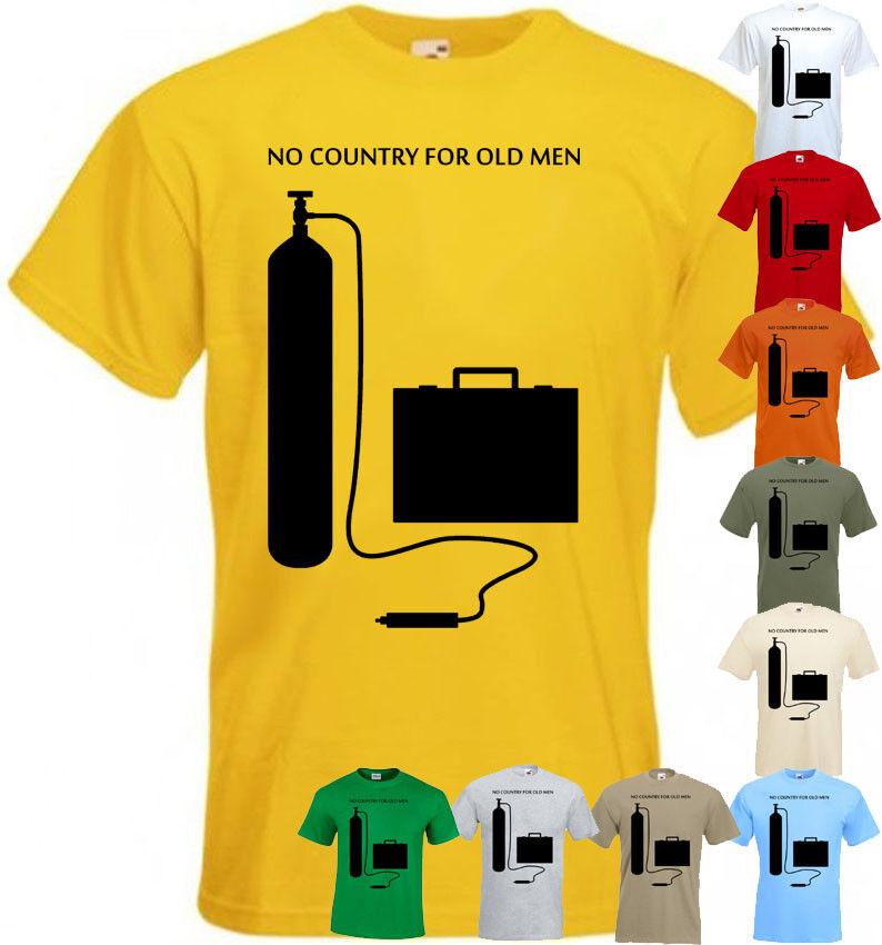 26 No Country For Old Men v14 T shirt movie poster Coen brothers all sizes S-5XL Unisex T-Shirt M