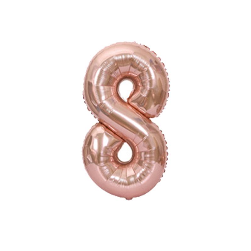 American Style 32" Thin Digital Aluminum Film Balloon for Birthday and Wedding Decoration