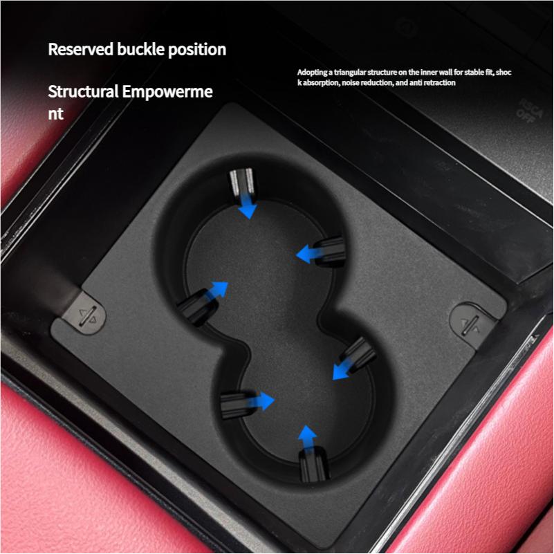 For Great Wall TANK 300 2025 Car Center Water Cup Holder for TANK300 Car Center Water Cup Anti-slip Protective Seat Cover