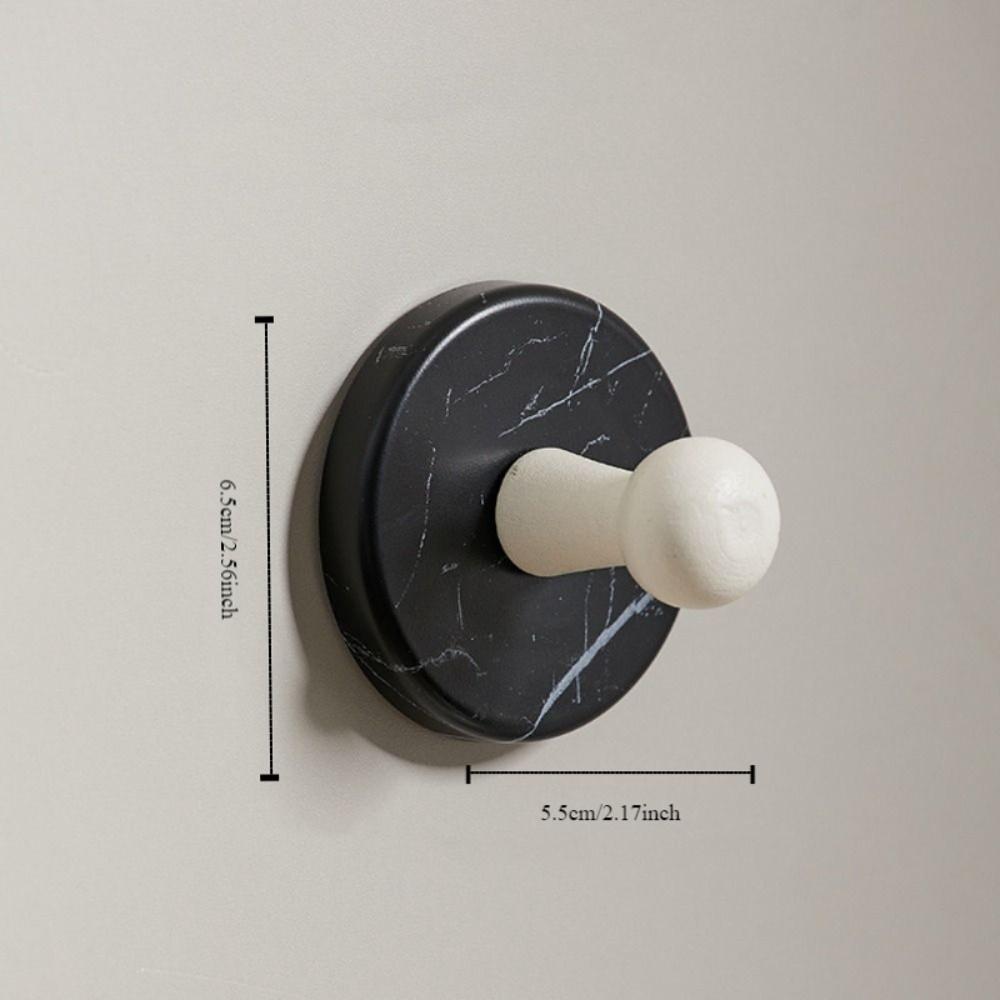 Stable Wall Coat Rack Removable Clothes Hanger Multifunctional Key Hook  Closet