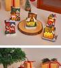 Luminous Christmas Micro-Landscape Cottage Decorations for Festive Atmosphere