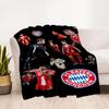 Bayern Munich Blanket Warmthful Decor Great for Seaside Bedding Picnics for All Seasons Modern Unique Gift for Family and Friends Camping
