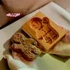 Ausstechformen zum Backen Holz Ausstecher 3D Lebkuchen Kekse Formen Presse Kuchen Prägung Kürbis Bäckerei Gadgets Stempel