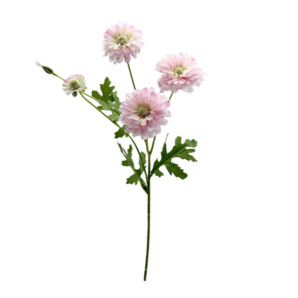 54CM Artificial Silk Flowers 4 Heads Design Nordic Style Faux Flowers Bouquet Artificial Silk Bridal Bouquet