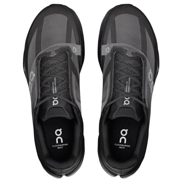 On Cloudsurfer Next Breathable Support Running Shoes Men's Black 3ME30021043