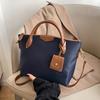 Oxford Cloth Portable Tote Bag Women's New Fashion Casual Light Commuter Shoulder Messenger Bag