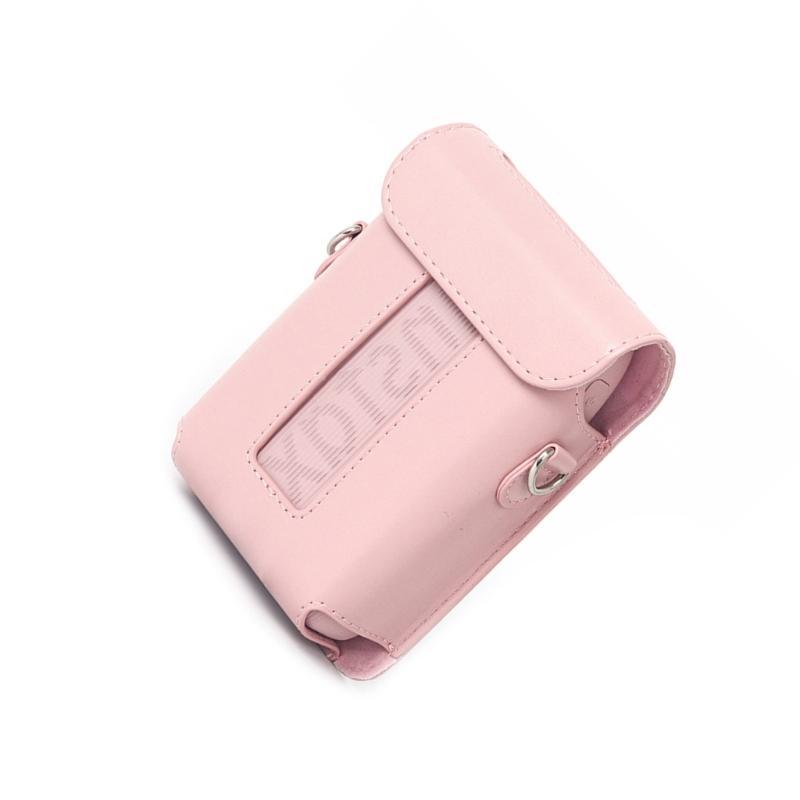 Durability Carrying Case For Mini Link 3, Water Resistant PU Leather Travel Pouch PU Holder With Soft Lining Sleeve