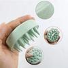 Silicone Shampoo Brush Head Scalp Massage Comb Hair Washing Comb Body Massage Brush Bath Shower Brush Salon Hairdressing Tool