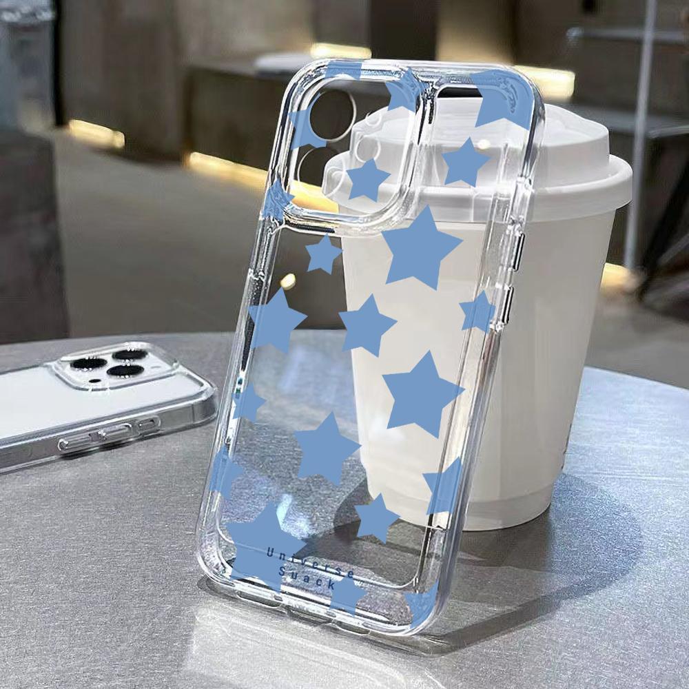 INS Star Handyhülle Für Samsung Galaxy S25 Ultra Funda S24 S23 FE S22 S21 S20 FE S10 Plus Silikon Transparent Hüllen Carcasa