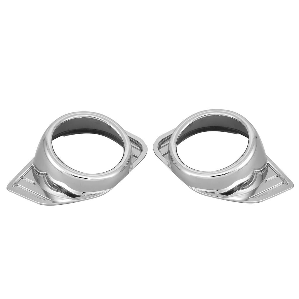 2pcs Front Fog Light Cover Decoration Trim Stickers Fit for Hiace 200 20142020 Electroplate