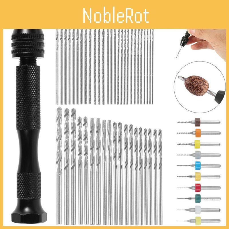 Comprehensive 57pcs Mini Micro Twist Drill Bits Set Ideal For Crafting And Wood Projects