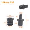 10Pairs Screw Clip Speaker Grill Pegs Kit DIY Plastic Audio Speaker Buckles Pin Type Ball Socket Net Cover Buckles