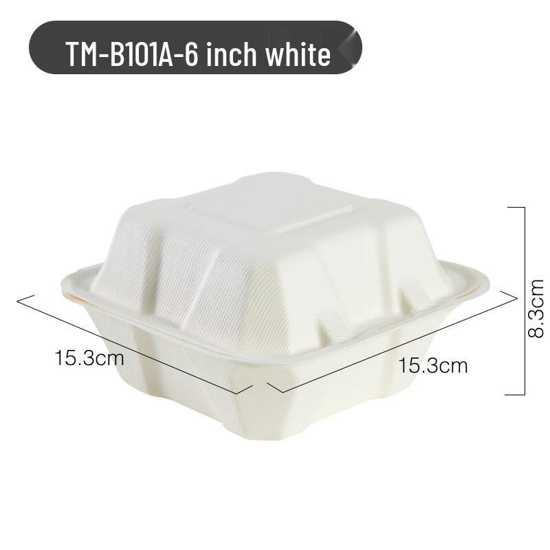 Eco-friendly Pulp Takeaway Burger Box