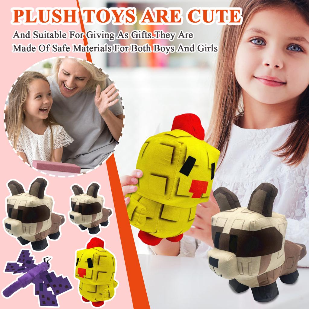 Plush Toys Are Cute And Suitable For Giving As Gifts. They Are Made Of Safe Materials For Both Boys And Girls