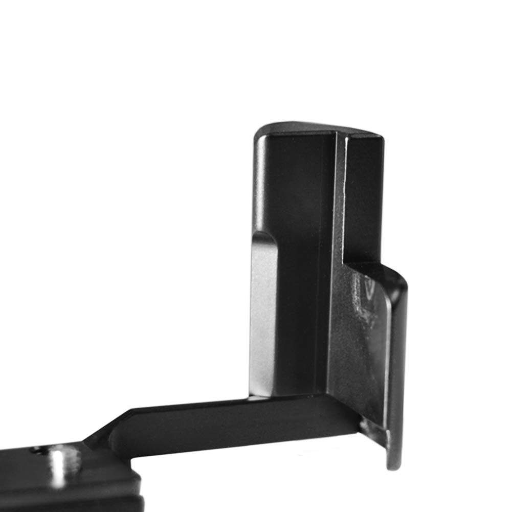 Kinokoo Metal L-Shaped Quick Release Plate Bracket for Canon EOS-M2/EOS-M2 with 1/4" Screws