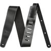 [Fender] Strap Broken-In Leather Strap, Black 2.5"