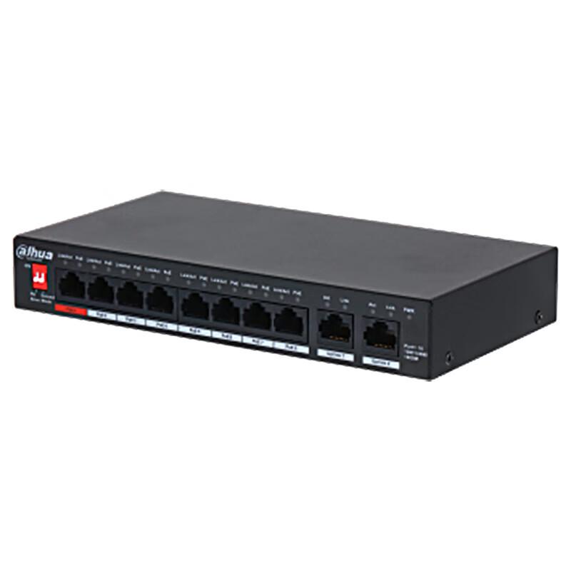 Dahua 8-Port Full Gigabit POE Surveillance Network Switch CN Plug (adapter Included)
