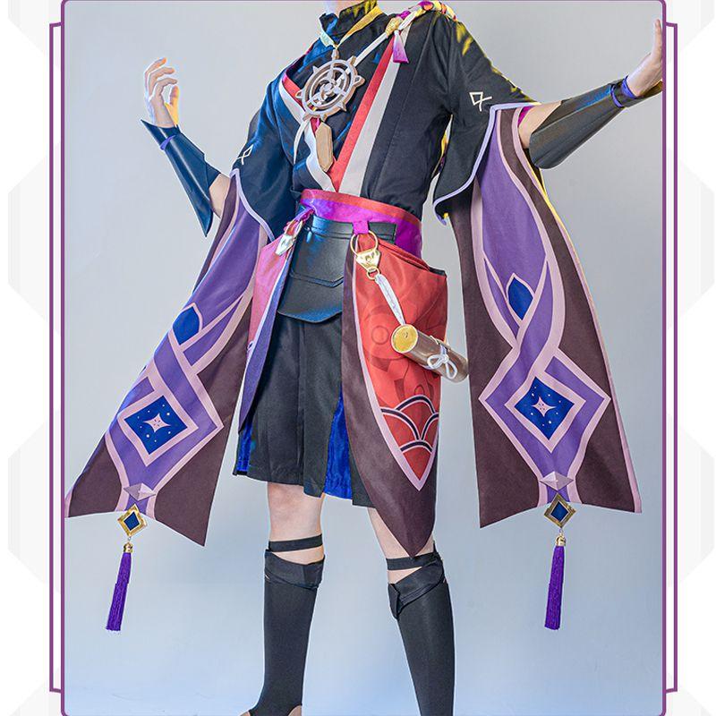 Stunning Scaramouche Cosplay Costume For Women High Collar 3d Printing Fine Stitching