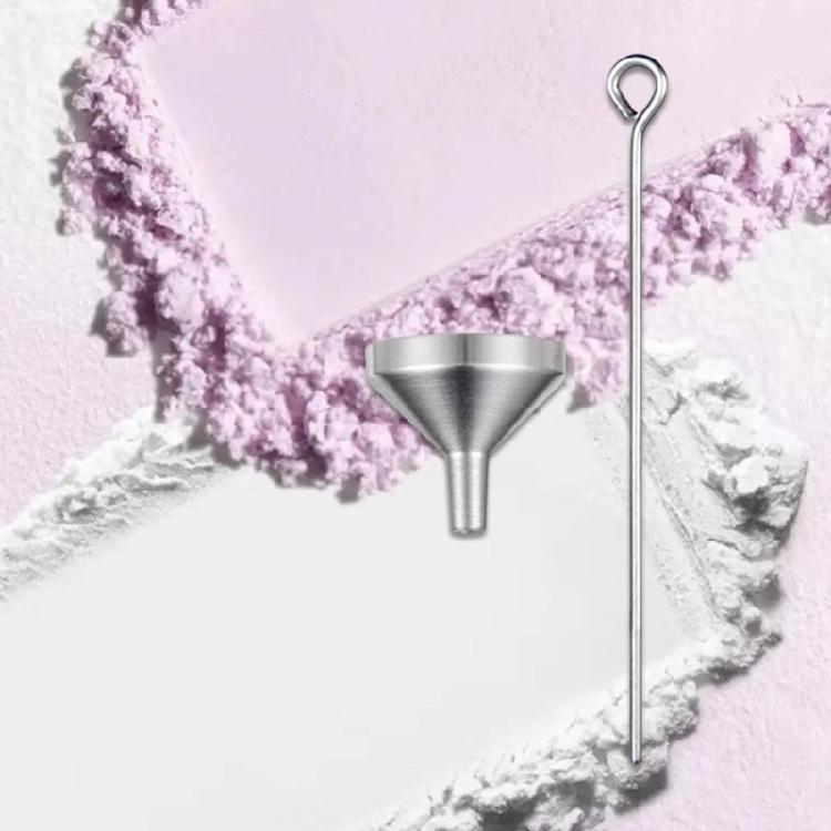 Sturdy Aluminum Alloy Mini Funnel Elegant Aluminum Alloy Mini Funnel Set For Precise Liquid Pouring And Storage