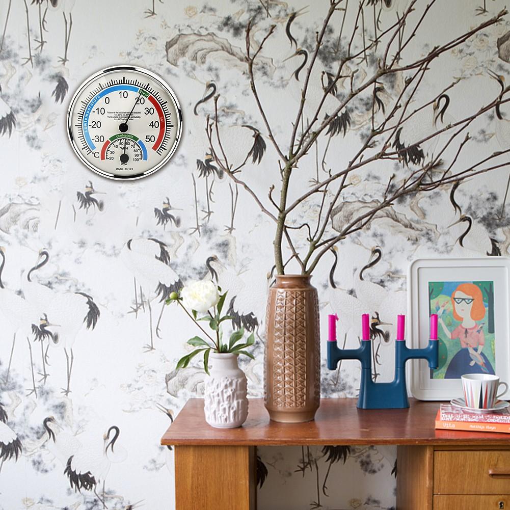 Termohygrometr s ABS analogovým ovládáním vnitřní vlhkosti