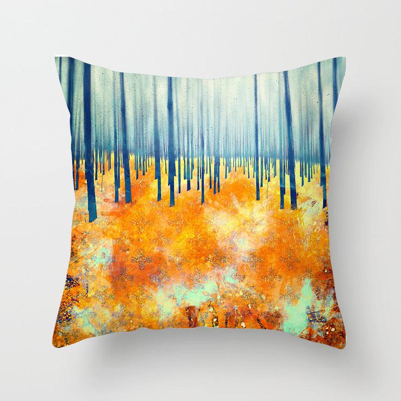 Home Decor Exotic Tropical Prints Pillow Covers for Home Pattern Cushion Cover Suitable for Sofa Bedroom Car Pillow Cover