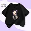Demon Slayer Tama-chan Butterfly Shinobu Children's Short-Sleeved T-shirt Summer Girls' Summer Outfit Pure Polyester Top