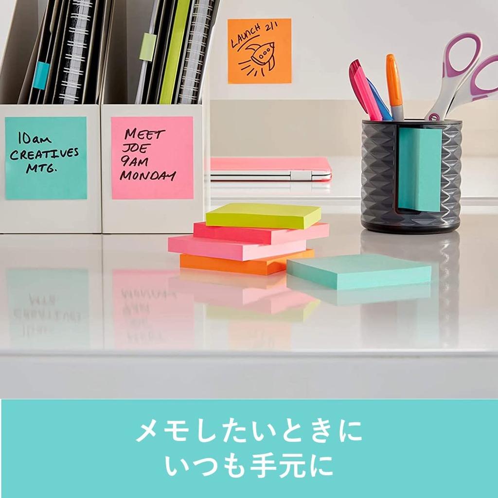 3M Sticky Strong Large 75 x 44 Post-it Notes, Adhesive, Pop-Up Notes, 75mm, Sheets, ABS-330-B