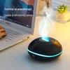 Seven-Color Simulated Flame Aroma Diffuser & Humidifier with Gradient Light